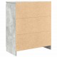 Sonata H Бюфет с чекмеджета, бетонно сив, 71x35x84 см, инженерно дърво