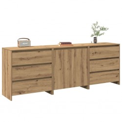 Sonata H 3 броя бюфет Artisan Oak Engineered Wood - Living