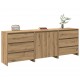 Sonata H 3 броя бюфет Artisan Oak Engineered Wood