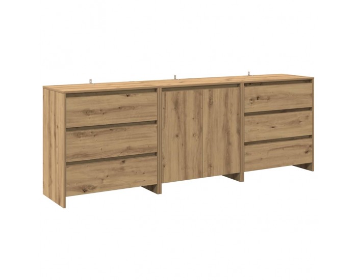 Sonata H 3 броя бюфет Artisan Oak Engineered Wood