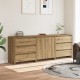 Sonata H 3 броя бюфет Artisan Oak Engineered Wood