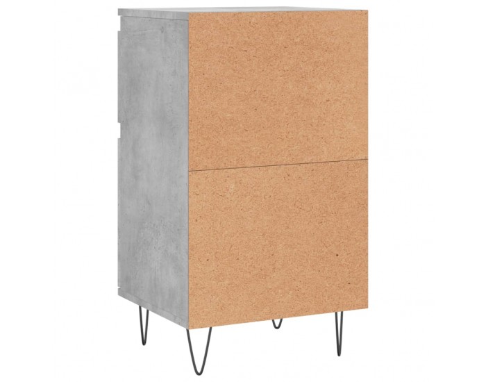 Sonata H Бюфет бетонно сив 40x35x70 см инженерно дърво