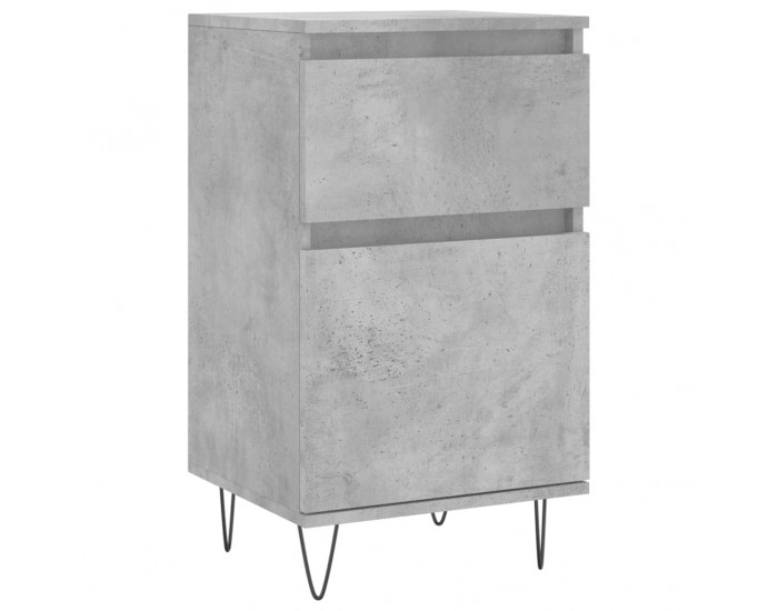 Sonata H Бюфет бетонно сив 40x35x70 см инженерно дърво