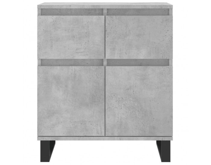 Sonata Servantă, gri beton, 60x35x70 cm, lemn prelucrat