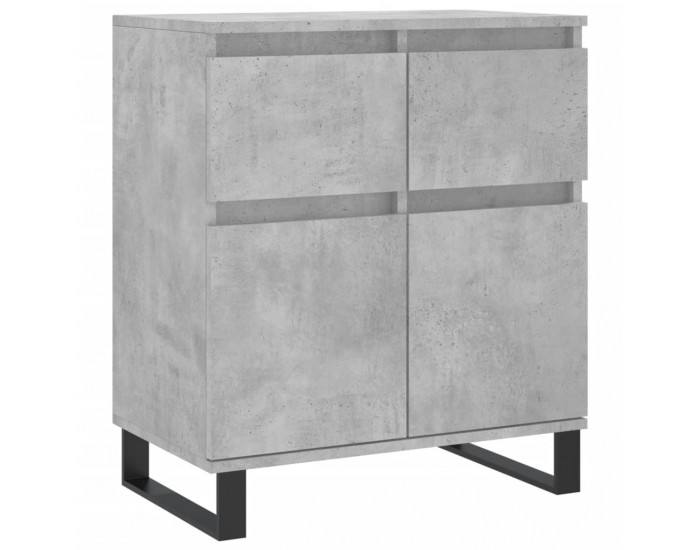 Sonata Servantă, gri beton, 60x35x70 cm, lemn prelucrat