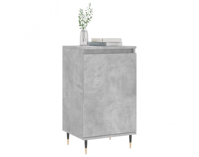Sonata H Бюфети 2 бр бетонно сив 40x35x70 см инженерно дърво