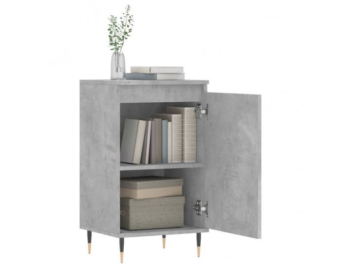 Sonata H Бюфети 2 бр бетонно сив 40x35x70 см инженерно дърво
