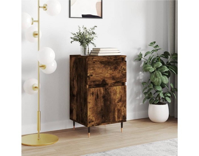 Sonata H Бюфет опушен дъб 40x35x70 см инженерно дърво