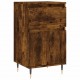 Sonata H Бюфет опушен дъб 40x35x70 см инженерно дърво