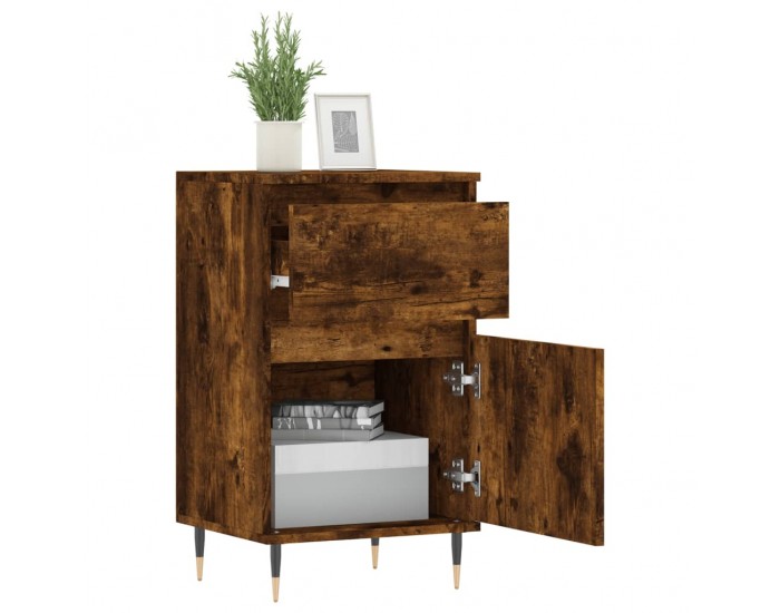 Sonata H Бюфет опушен дъб 40x35x70 см инженерно дърво