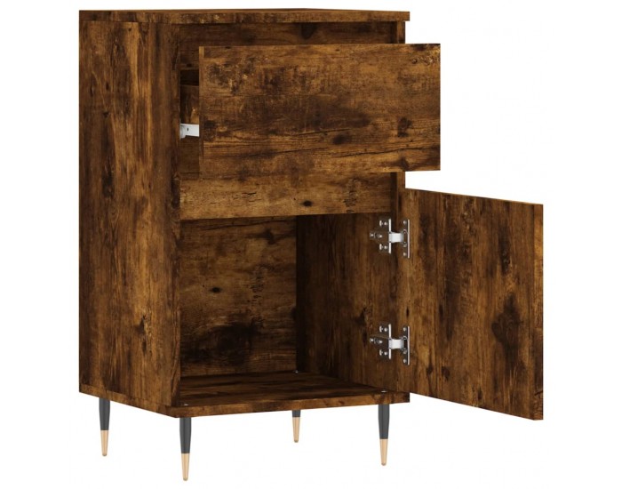 Sonata H Бюфет опушен дъб 40x35x70 см инженерно дърво