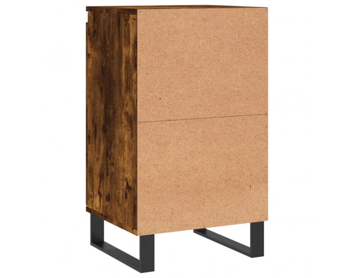 Sonata H Бюфети 2 бр опушен дъб 40x35x70 см инженерно дърво