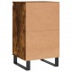 Sonata H Бюфети 2 бр опушен дъб 40x35x70 см инженерно дърво