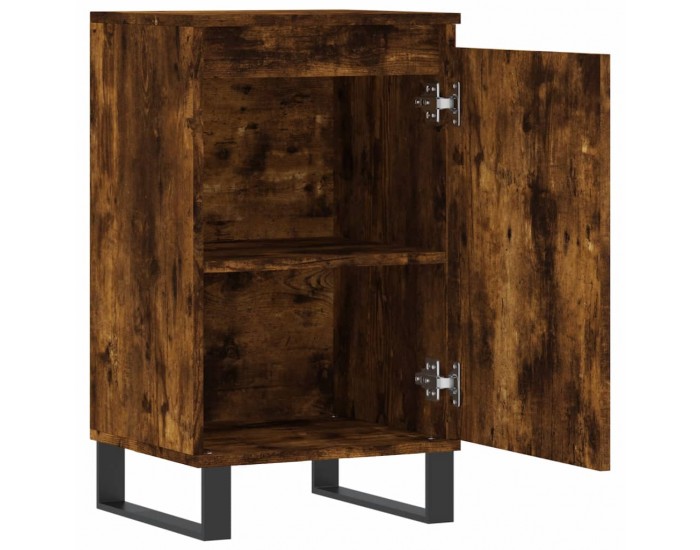 Sonata H Бюфети 2 бр опушен дъб 40x35x70 см инженерно дърво