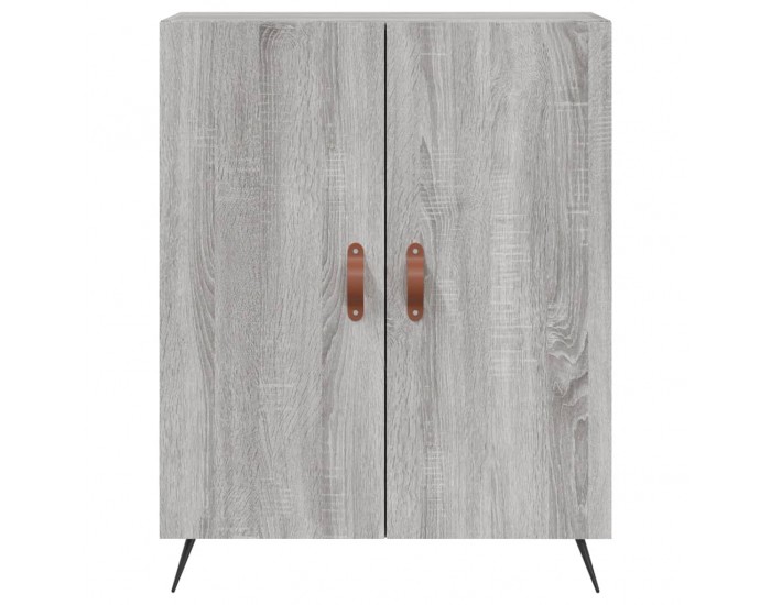 Sonata Dulap înalt, gri sonoma, 69,5x34x180 cm, lemn compozit