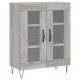 Sonata Dulap înalt, gri sonoma, 69,5x34x180 cm, lemn compozit
