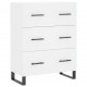Sonata H Висок шкаф, бял, 69,5x34x180 см, инженерно дърво