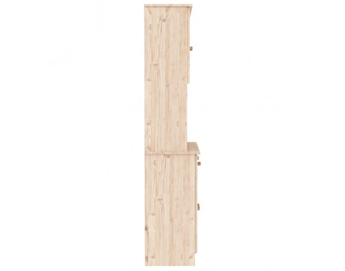 Sonata H Висок шкаф ALTA, 77x35x165 см, борово дърво масив