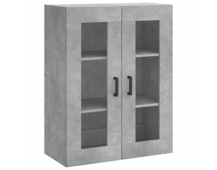 Sonata Dulap înalt, gri beton, 69,5x34x180, lemn compozit