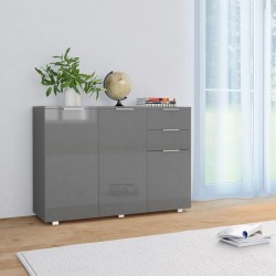 Sonata H Бюфет, сиво със силен гланц, 107x35x80,5 см - Living
