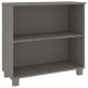 Sonata H Сайдборд HAMAR, светлосив, 85x35x80 см, борово дърво масив