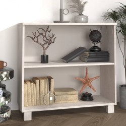 Sonata H Сайдборд HAMAR, бял, 85x35x80 см, борово дърво масив - Corpuri, vitrine, biblioteci modulare
