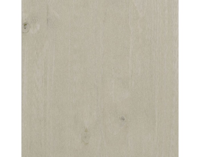 Sonata H Сайдборд HAMAR, бял, 85x35x80 см, борово дърво масив