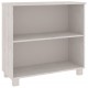 Sonata H Сайдборд HAMAR, бял, 85x35x80 см, борово дърво масив
