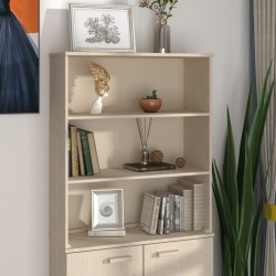 Sonata H Надстройка за шкаф HAMAR, меденокафява, 85x35x100 см, бор масив - Corpuri, vitrine, biblioteci modulare