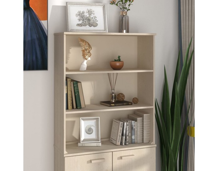 Sonata H Надстройка за шкаф HAMAR, меденокафява, 85x35x100 см, бор масив