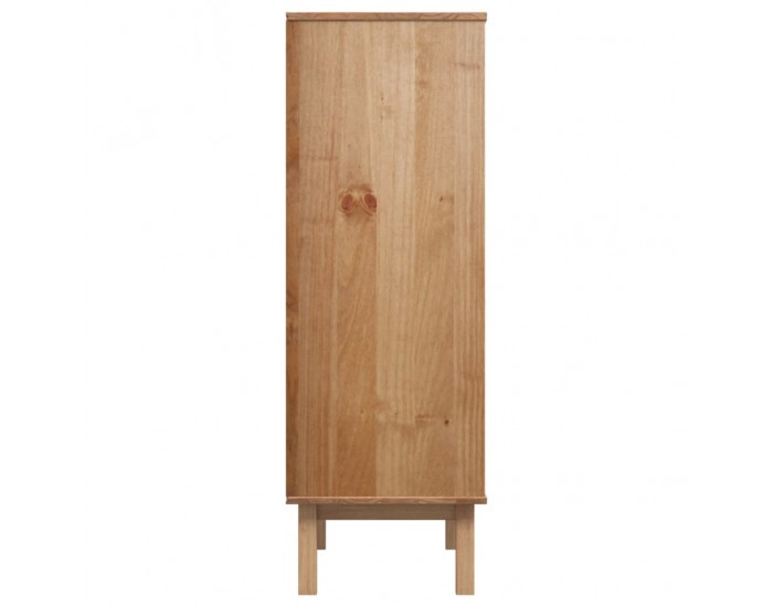 Sonata H Висок шкаф OTTA, 85x43x125 см, борово дърво масив