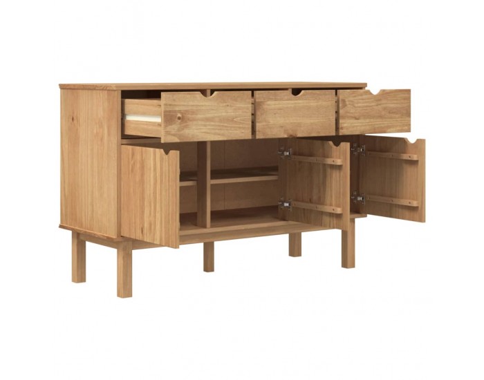 Sonata H Сайдборд OTTA, 114x43x73,5 см, борово дърво масив