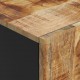 Sonata H Висок шкаф с чекмедже 60x33x100 см манго масив и желязо