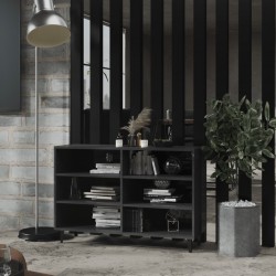 Sonata H Бюфет, сив гланц, 103,5x35x70 см, инженерно дърво - Living