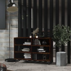 Sonata H Сайдборд, опушен дъб, 103,5x35x70 см, инженерно дърво - Corpuri, vitrine, biblioteci modulare