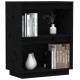 Sonata H Конзолен шкаф, черен, 60x34x75 см, бор масив