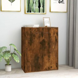 Sonata H Сайдборд, опушен дъб, 60x30x75 см, инженерно дърво - Corpuri, vitrine, biblioteci modulare