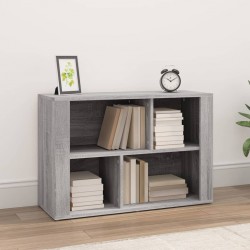 Sonata H Сайдборд, сив сонома, 80x30x54 см, инженерно дърво - Corpuri, vitrine, biblioteci modulare
