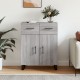 Sonata Dulap, gri sonoma, 69,5x34x90 cm, lemn compozit