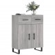Sonata Dulap, gri sonoma, 69,5x34x90 cm, lemn compozit