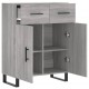 Sonata Dulap, gri sonoma, 69,5x34x90 cm, lemn compozit