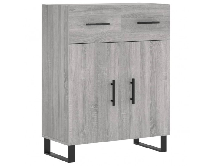 Sonata Dulap, gri sonoma, 69,5x34x90 cm, lemn compozit
