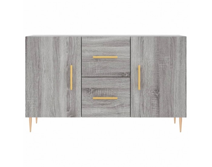 Sonata H Сайдборд, Сив сонома, 100x36x60 см, инженерно дърво