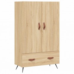 Sonata H Висок шкаф, сонома дъб, 69,5x31x115 см, инженерно дърво - Corpuri, vitrine, biblioteci modulare