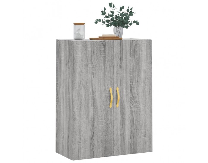 Sonata Dulap montat pe perete, gri sonoma, 69,5x34x90 cm