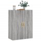 Sonata Dulap montat pe perete, gri sonoma, 69,5x34x90 cm