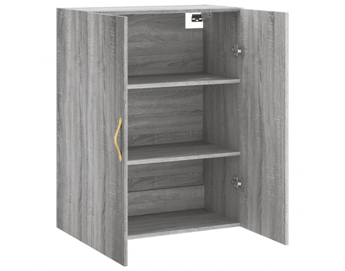 Sonata Dulap montat pe perete, gri sonoma, 69,5x34x90 cm