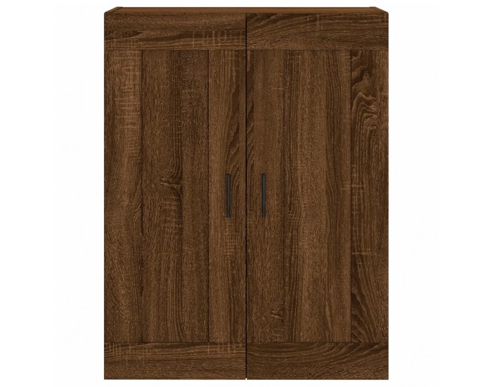 Sonata H Стенен шкаф кафяв дъб 69,5x34x90 см инженерно дърво