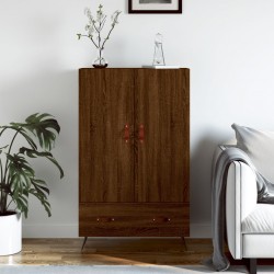 Sonata H Висок шкаф, кафяв дъб, 69,5x31x115 см, инженерно дърво - Corpuri, vitrine, biblioteci modulare