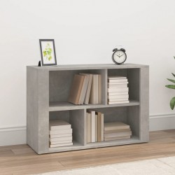 Sonata H Сайдборд, бетонно сив, 80x30x54 см, инженерно дърво - Corpuri, vitrine, biblioteci modulare